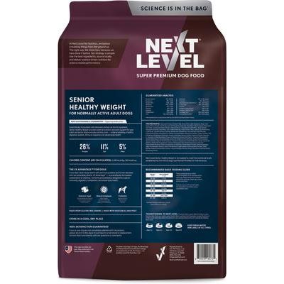 Alimento seco para perros mayores con peso saludable, bolsa de 4 lb