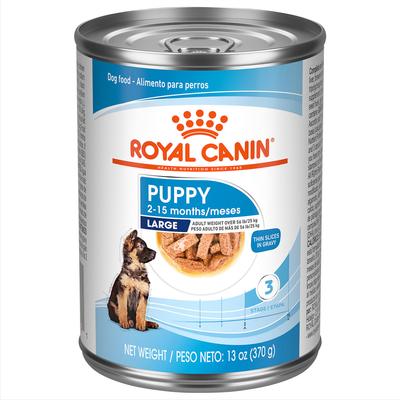 Size Health Nutrition Large Puppy Thin Slices in Gravy Wet Dog Food, 13-oz, case of 12