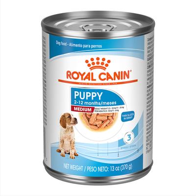 Size Health Nutrition Medium Puppy Thin Slices in Gravy Wet Dog Food, 13-oz, case of 12