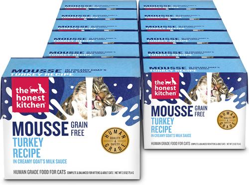 Chicken Mousse in Goat's Milk Grain-Free Pate Wet Cat Food, 2.8-oz box, case of 12