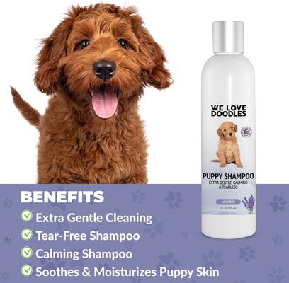 Puppy Shampoo, Lavender Scent, 8-fl oz bottle