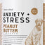 Anxiety + Stress Peanut Butter Flavored Soft Chew Calming Supplement for Dogs, 30 count