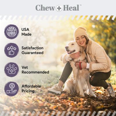 Senior Mobility + Vitality Hip & Joint & Mood Support Chewable Tablets Supplement for Dogs, 120 count