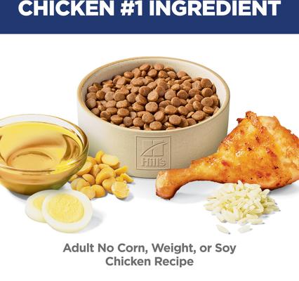 Adult 1-6 Chicken Rice Recipe No Corn, Wheat or Soy Dry Cat Food, 7-lb bag