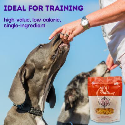 Golosinas liofilizadas de queso cheddar de un solo ingrediente para perros y gatos, bolsa de 5 oz