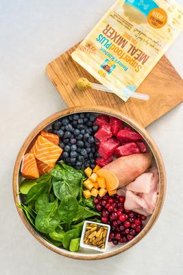 SuperfoodPLUS Meal Mixers Beef Grain-Free Dog Food Topping, 5-oz bag