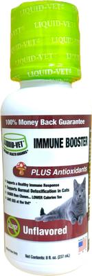 Feline Immune Booster Unflavored Liquid Supplement for Cats, 8-fl oz bottle