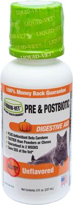 Feline Pre & PostBiotic Support Unflavored Cat Digestive Aid, 8-fl oz bottle