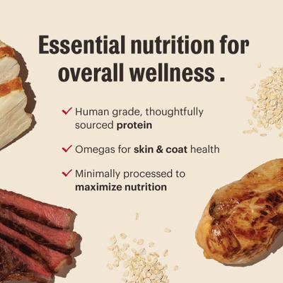 Essential Clusters Whole Grain Turkey & Chicken Dry Dog Food, 20-lb bag