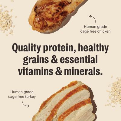 Essential Clusters Whole Grain Turkey & Chicken Dry Dog Food, 20-lb bag