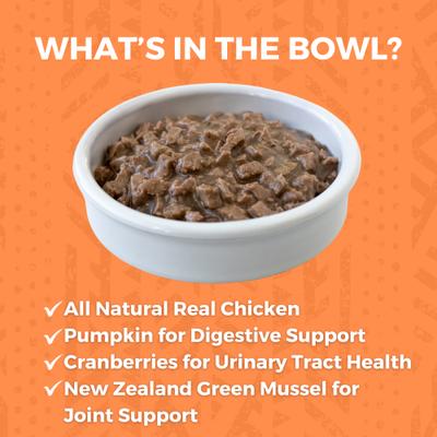 Minimal Ingredient Chicken Stew Grain-Free Wet Cat Food, 5.5-oz can, case of 24