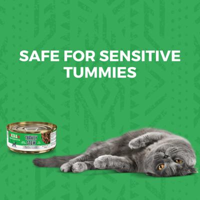 Minimal Ingredient Turkey Stew Grain-Free Wet Cat Food, 5.5-oz can, case of 24