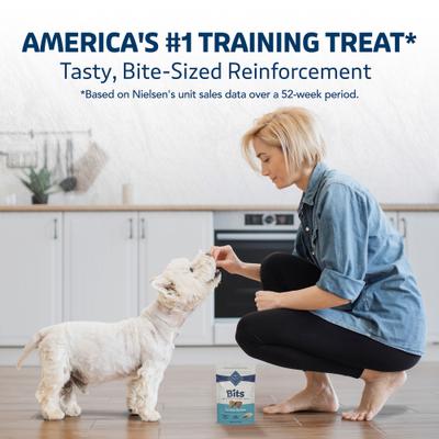 Blue Bits Tempting Turkey Recipe Soft-Moist Training Dog Treats, 4-oz bag