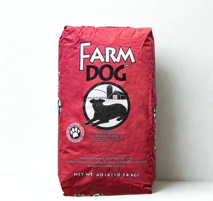 Pork Flavor Dry Dog Food, 40-lb bag