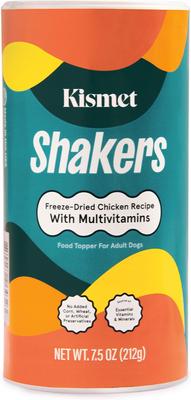 Shakers Multivitamin Formula Dry Dog Food Topping, 7.5-oz jar