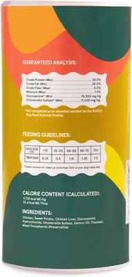 Shakers Hip & Joint Formula Dry Dog Food Topping, 7.5-oz jar