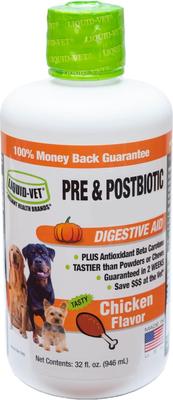 K9 Pre & PostBiotic Support Chicken Flavor Dog Digestive Aid, 32-fl oz bottle