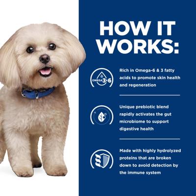 z/d Small Bites Skin & Food Sensitivies Hydrolyzed Chicken Flavor Dry Dog Food, 7-lb bag