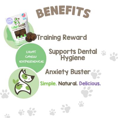 USA Lamb Tenders Natural Dog Chew Treats, 1-lb bag