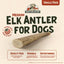 Masticable de asta de alce para perros, mediano: de 25 a 45 libras
