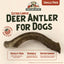 Deer Antler Dog Chew, X-Large: 65 to 85-lbs