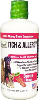 Itch & Allergy Support Chicken Flavor Dog Supplement, 32-fl oz bottle
