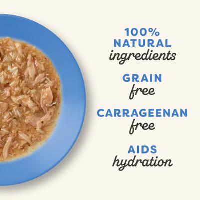 Tuna Fillet & Crab Recipe in Gravy Wet Cat Food, 2.12-oz cup, case of 10