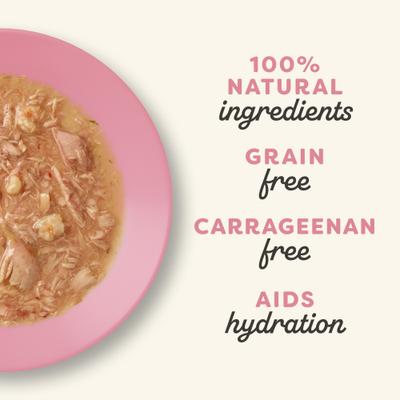 Tuna Flakes with Shrimp in Gravy Wet Cat Food, 2.47-oz, case of 12