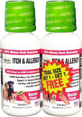 Itch & Allergy Support Chicken Flavor Dog Supplement, 32-fl oz bottle