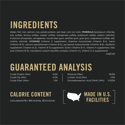 Sensitive Stomach & Skin Puppy Salmon & Rice Entrée Classic Wet Dog Food, 13-oz can, case of 12