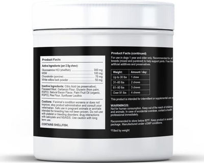 Joint Bacon Flavored Soft Chew Supplement for Dogs, 90 count