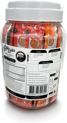 Galletas para lamer Kitty Licks Chicken Variety, 60 unidades