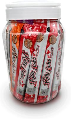 Galletas para lamer Kitty Licks Chicken Variety, 60 unidades