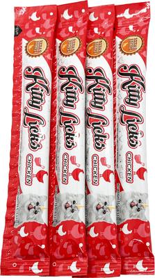 Kitty Licks Chicken Variety Lickable Cat Treats, 60 count