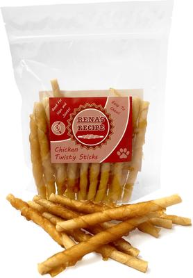Chicken Twisty Sticks Dog Chew Treats, 8-oz bag, 1 count