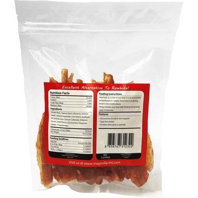 Palitos de filete de pollo para masticar, 8 unidades