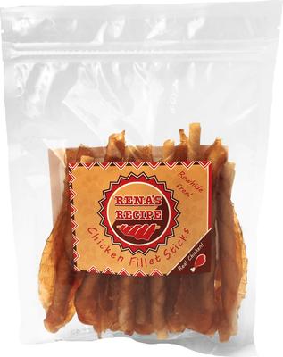 Chicken Fillet Sticks Dog Chew Treats, 8 count