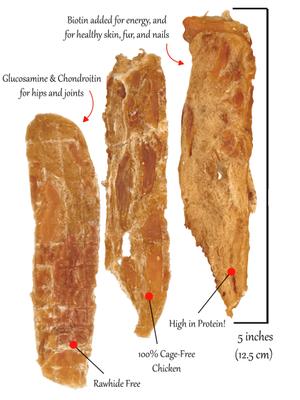 Chicken Steak Strips Dog Jerky Treats, 90 count