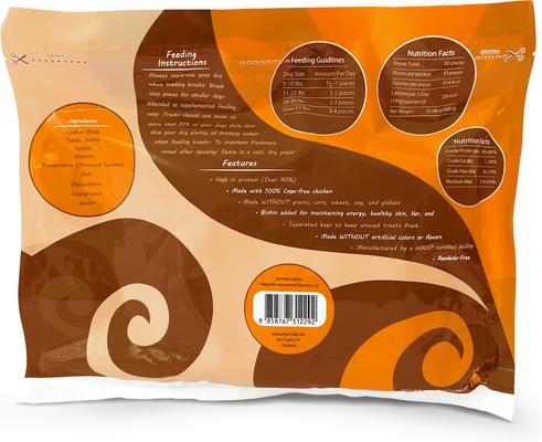 Chicken Steak Strips Dog Jerky Treats, 90 count