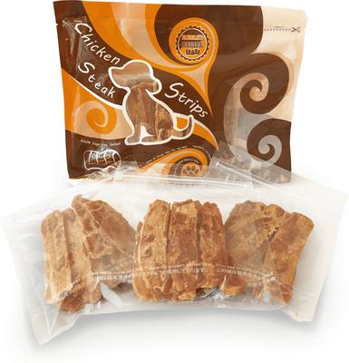 Chicken Steak Strips Dog Jerky Treats, 90 count