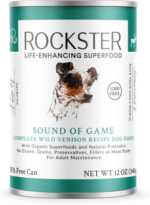Sound of Game Wet Dog Food, 12-oz can, case of 12