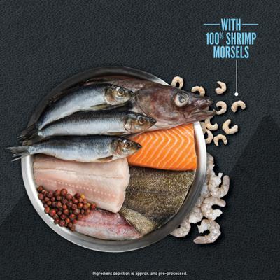 Wild Reserve Wild-Caught Fish Dry Cat Food Recipe, 3.5-lb bag