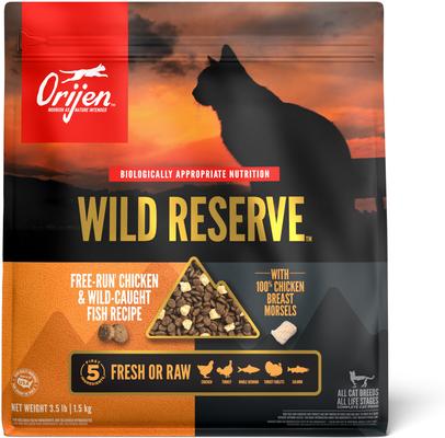 Wild Reserve Wild-Caught Fish Dry Cat Food Recipe, 3.5-lb bag
