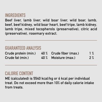 Regional Red Grain-Free High-Protein Freeze-Dried Dog Treats, 8-oz bag