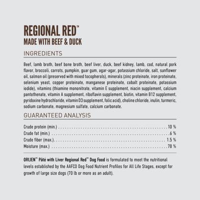 Regional Red Pate with Liver Wet Dog Food, 12.8-oz, case of 12