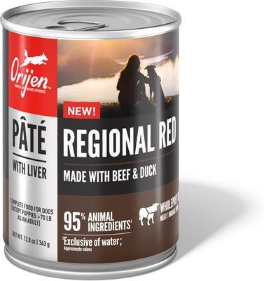 Regional Red Pate with Liver Wet Dog Food, 12.8-oz, case of 12