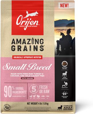 Amazing Grains High-Protein Small Breed Dry Dog Food, 4-lb bag