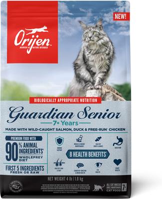 Guardian Senior Grain-Free High-Protein Premium Dry Cat Food, 4-lb bag