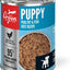 Puppy Pate Poultry & Fish Wet Dog Food, 12.8-oz can, case of 12