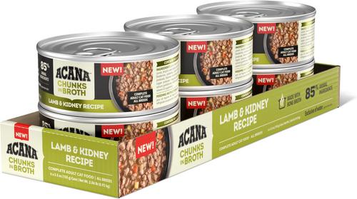 Chicken & Tuna Chunks in Broth Wet Cat Food, 5.5-oz can, case of 6